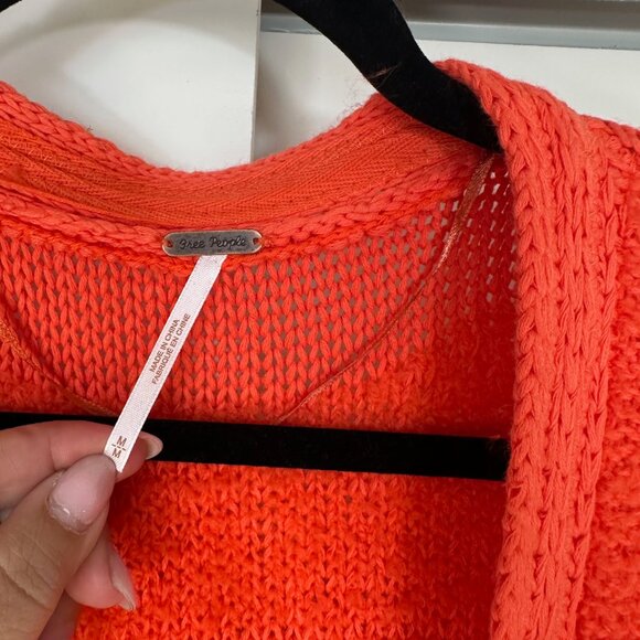 Free People Snow Drop Cardigan Sweater in Saturn Combo M - NEW - Picture 11 of 16